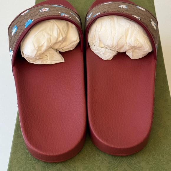 sz 11G - GUCCI Doraemon GG Monogram Supreme Slides Sandals main image 8